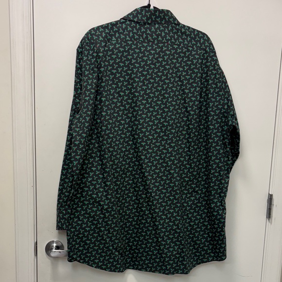 COMFORT STRETCH NON-IRON NOVELTY DRESS SHIRT CONTRAST TRIM - Picture 3 of 7